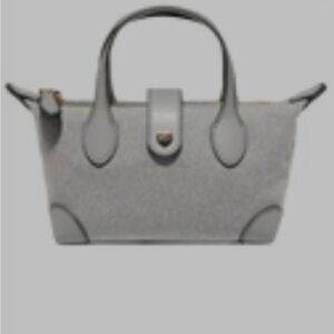 Stoney Clover Lane Gray Small Pouchette Crossbody Bag